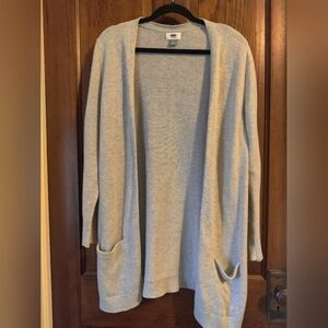 Old Navy Women's Light Gray Cardigan